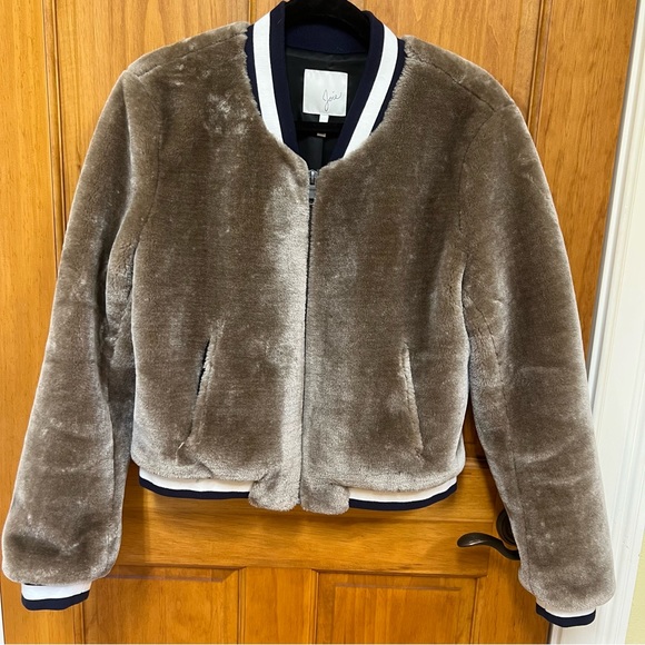 Joie Arleigh Bomber Jacket, Size L - Picture 10 of 11